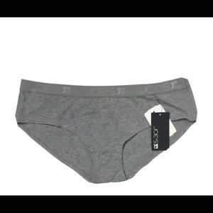 NWT JOE'S JEANS COTTON GRAY HIPSTER BRIEF XL